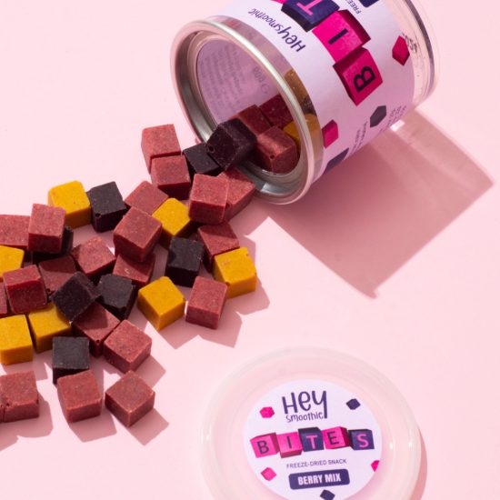 HeySmoothie Bites Berry Mix superpower snack 50g
