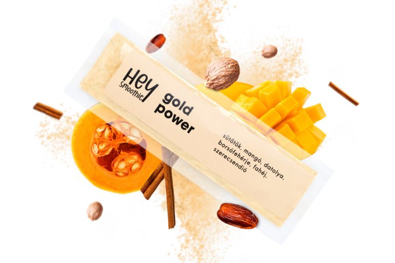 HeySmoothie Gold Power instant smoothie