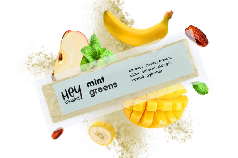 HeySmoothie Mint Greens instant smoothie