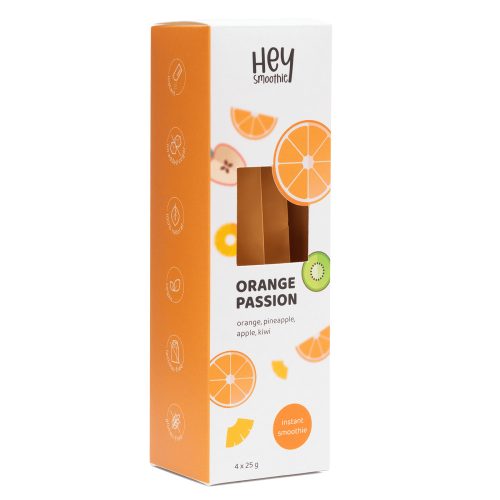 HeySmoothie Orange Passion instant smoothie 4 x 25g